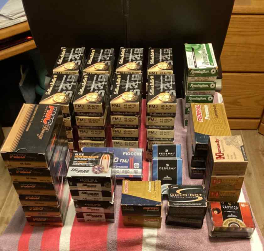 New Factory 45 ACP Ammunition 