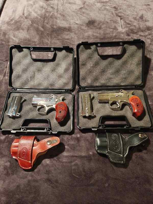 PAIR OF BOND ARMS PISTOLS